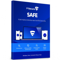 F-Secure Internet Security, 1 laite 36kk, asennettuna, Windows, MacOS, iOS, Android