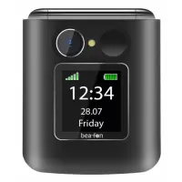 Beafon Fold 10 LTE 4G musta puhelin