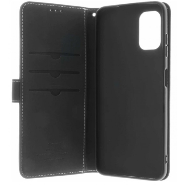 Insmat Nokia G11 / Nokia G21 aitoa nahkaa oleva Exclusive Flip Case suojakotelo