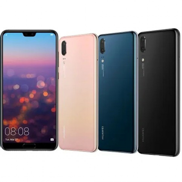 Huawei P20 4/64GB, käytetty takuu 1kk