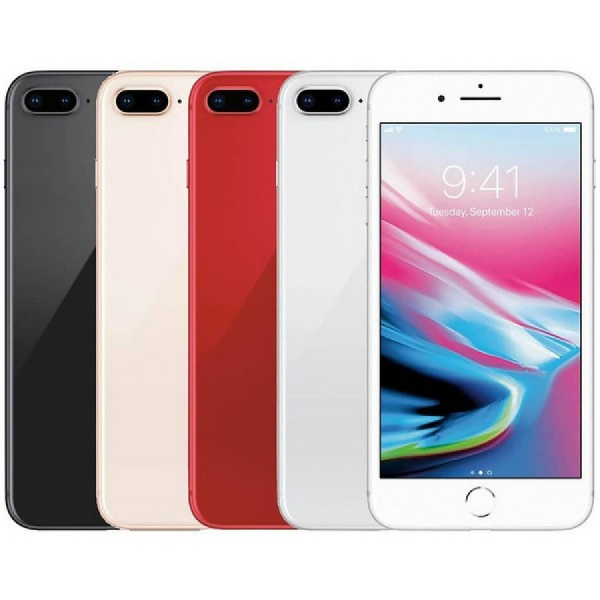 Apple iphone 8 plus 64gb akku 91% ,hopea  käytetty takuu 1kk kunto hyvä