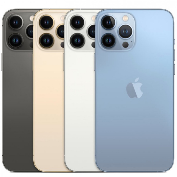 Tehdaskunnostettu Apple iPhone 13 Pro Max 5G, 6/128Gb, 6.7", 4373 mAh, IP68, 12+ 12+ 12Mpix, takuu 12kk