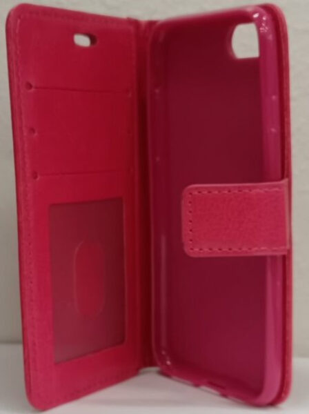 Smartte Apple iPhone SE 2022 / iphone 8 / iphone 7 / SE 2020 pinkki suojakotelo korttipaikoilla - Image 2