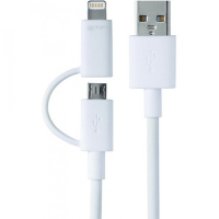 USB & MicroUSB / Lightning 1.5m Latausjohto