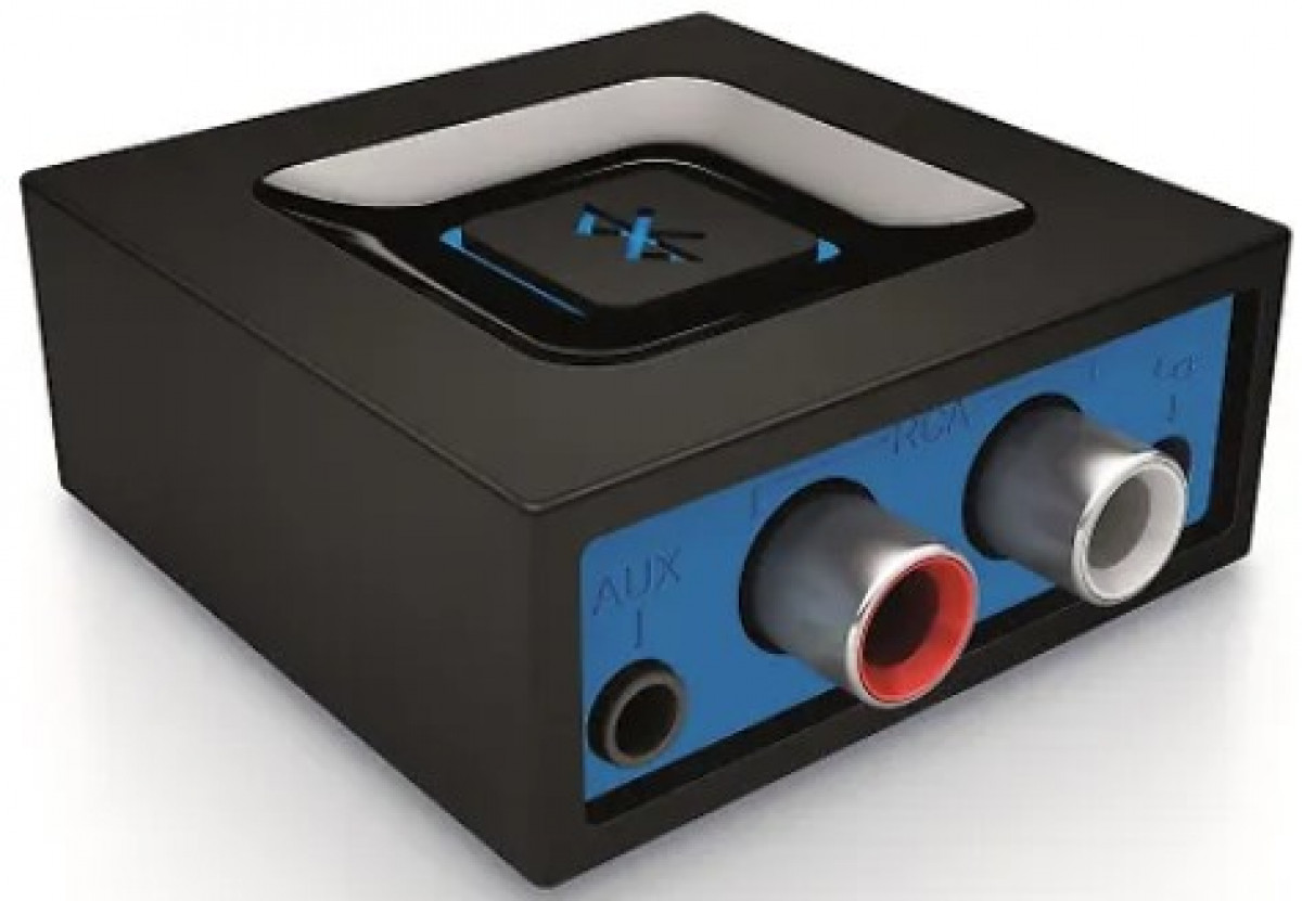 Logitech Bluetooth Audio Adapter, 2xRCA / 3.5mm ulos, Bluetooth-audiovastaanotin