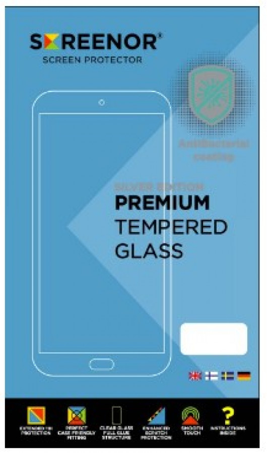 SCREENOR TEMPERED Apple IPHONE 15 Pro Max SILVER-EDITION panssarilasi