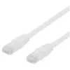 DELTACO 50m U/UTP Cat6 laitekaapeli, valkoinen cat6 verkkokaapeli RJ45