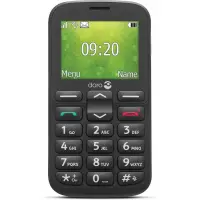 Doro 1380  musta puhelin takuu 2v ENGLANTI SAKSA ESPANJA kielet
