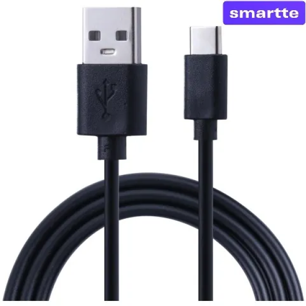 Smartte Essentials 1m USB-USB-C / Type-C - USB-C kaapeli