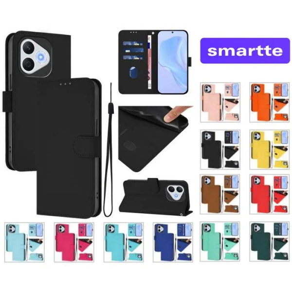 Smartte Oneplus Nord CE 4 Lite / Oppo K12x 5G ruusukulta suojakotelo