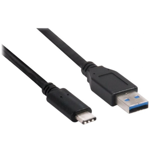 CLUB 3D 1m USB-A - TYPE-C johto 60W teholle, 10Gbps, PD USB3.0