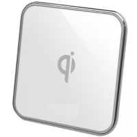 10W FAST WIRELESS CHARGER QI White (USB-C, no cable)