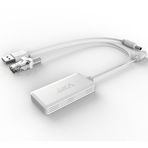 Vonets VAP11S 2.4G 300Mbps WiFi-toistin, 5V - 24V autokäyttöön, 2 antennilla, 5V USB