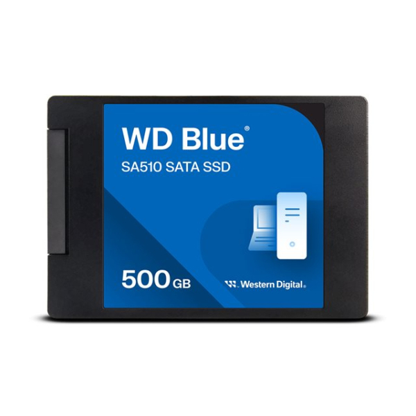 WD Blue SA510 SSD 500GB SATA III 6Gb/s cased 2.5inch 7mm