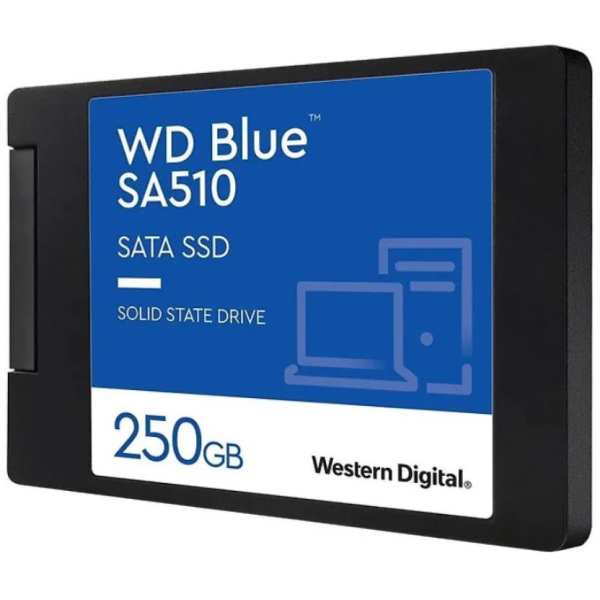 WD Blue SA510 250 Gt SATA III SSD 2,5" -SSD-kovalevy