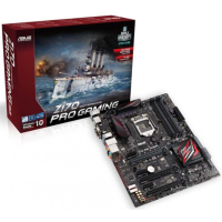 ASUS Z170 PRO GAMING Emolevy - Intel Z170 - Intel LGA1151 socket - DDR4 RAM - ATX