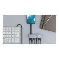 Alternative view of Targus HyperDrive DUO PRO 7-in-2 USB-C-hubi, PD3.0 100W