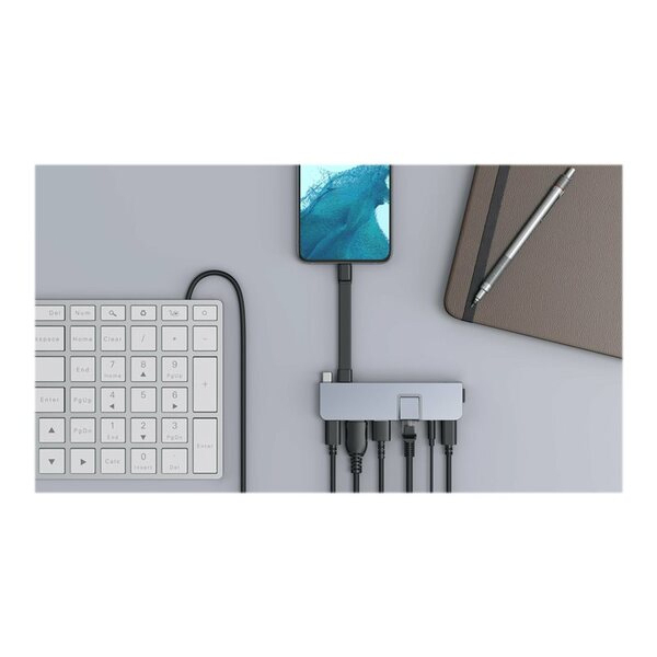 Targus HyperDrive DUO PRO 7-in-2 USB-C-hubi, PD3.0 100W - Image 2