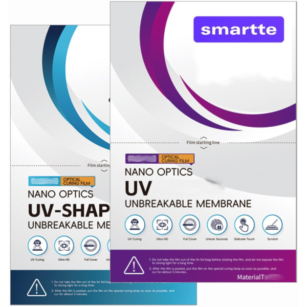 Smartte Wotaer TPU, UV liimattava suojakalvo puhelimeen