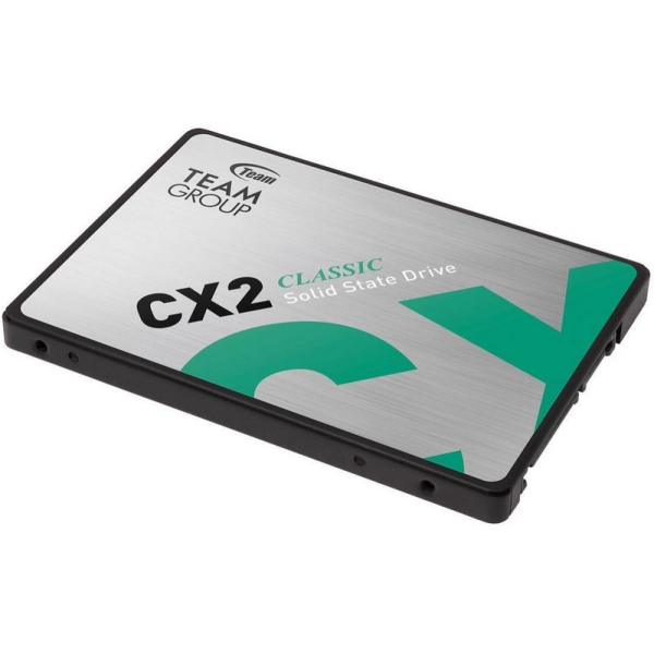 TeamGroup CX2 2.5" 512GB SATA III 3D NAND Internal Solid State Drive (SSD)