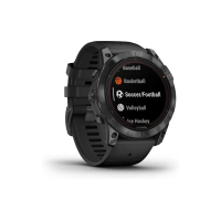 Alternative view of Garmin fenix 7X Pro Solar urheilukello, 51 mm, Power Glass aurinkolatauslinssi, musta, esittelykäytöstä