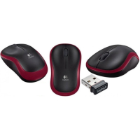 Logitech M185 langaton hiiri, 3 näppäintä 1000DPI, harmaa