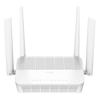 Cudy WR3000S AX3000 Wi-Fi 6 reititin, 5 x RJ-45 gigabit Ethernet, 2402 Mbit/s, 574 Mbit/s