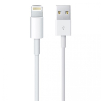Smartte 1m USB-A - Lightning johto, Applen laitteisiin, valkoinen / musta
