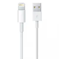 Smartte 1m USB-A - Lightning johto, Applen laitteisiin, valkoinen / musta