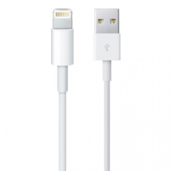 M2 Tec 1m USB-A - Lightning johto, Applen laitteisiin (valkoinen) - Image 2