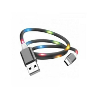 Smartte 1m Apple USB-A Lightning johto, led valoilla, DC-04