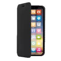 Screenor Clever Samsung A57 Musta Suojakotelo