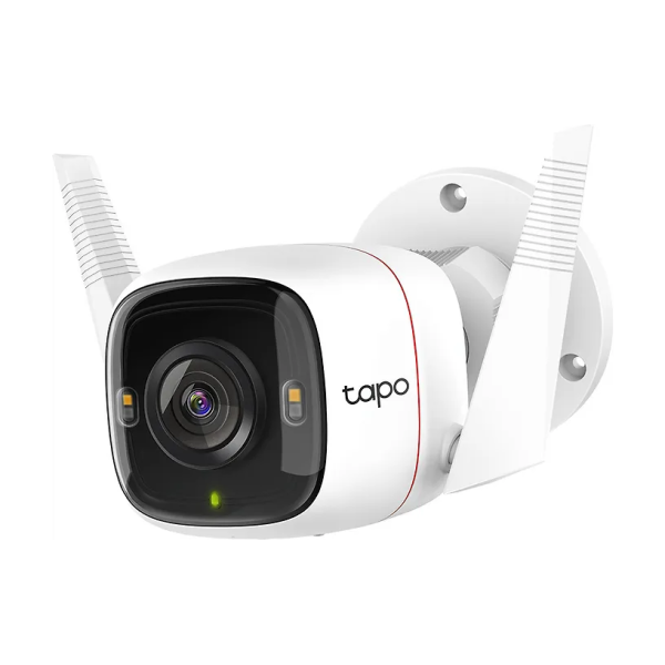 TP-LINK Tapo C320WS 2K ulko- ja sisäkäyttöön, Wi-fi / LAN RJ-45 valvontakamera