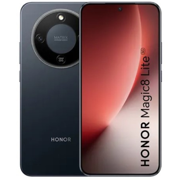 HONOR Magic8 Lite 5G puhelin, 256/8 Gt, musta
