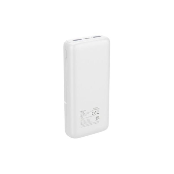 Deltaco 20 000mAh virtapankki, USB-C + 2x USB-A
