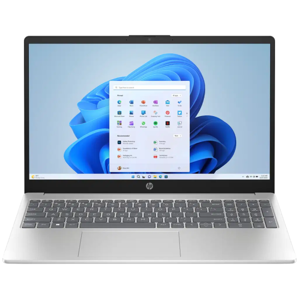 HP 15-fd Intel N150, 4Gb 128Gb, 15.6" FHD kannettava