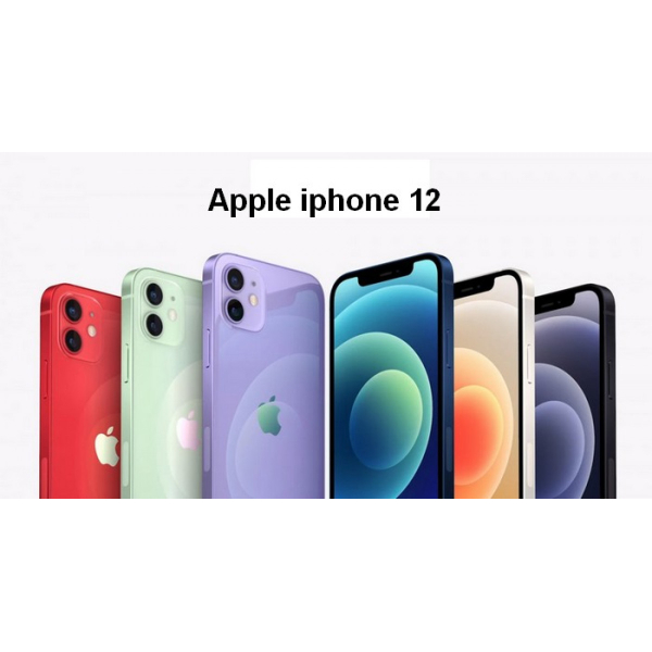 Tehdaskunnostettu APPLE iPhone 12, 64Gb, Violetti, takuu 12kk