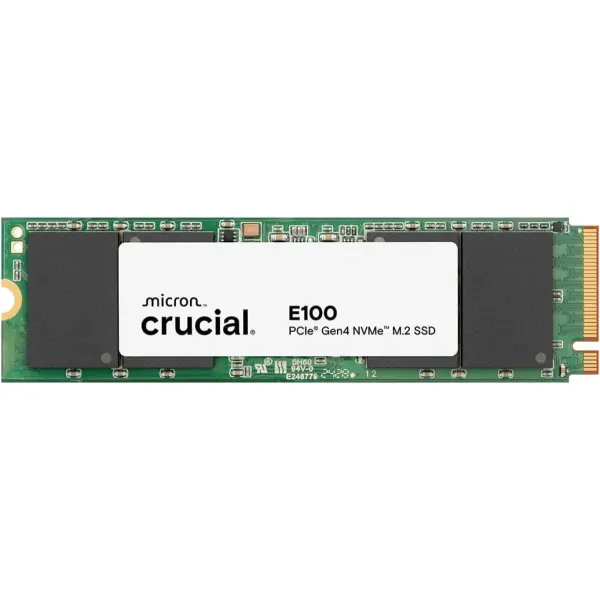 Crucial E100 SSD 480GB M.2 NVMe PCIe Gen4 Internal SSD, 4,700MB/s