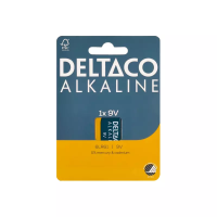 DELTACO 9V / 6LR61 ALKALIPARISTO