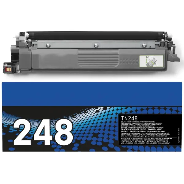 Brother TN-248 musta laserkasetti, jopa 1500 sivua LBTN248BK