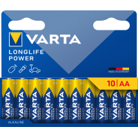 Varta Longlife Power AA / LR06 paristo - 10 kpl pakkaus