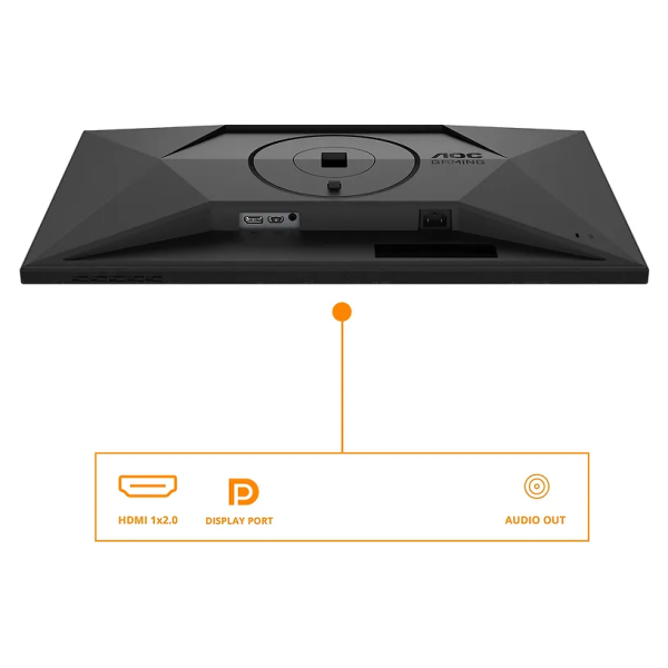 AOC 27" QHD 180Hz pelinäyttö, 27", musta, Q27G4XF - Image 2