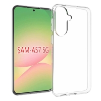 Smartte Samsung Galaxy A57 5G pintakuvioitu TPU-suojakuori (läpinäkyvä)