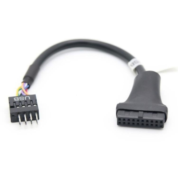 Smartte tietokoneen emolevyn USB 3.0 -sovitinkaapelia (9-pin uros -> 20-pin naaras)