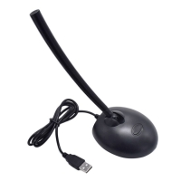 Smartte USB-mikrofoni (mikrofonitulo ADC-digitaaliäänellä) (musta)