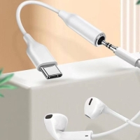 Smartte USB-C Type-C -> 3,5 mm naaras kuulokeliitinadapteri