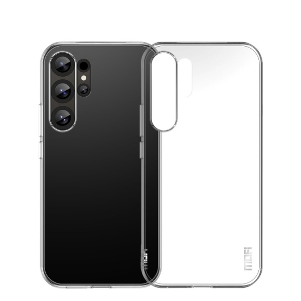 MOFI Samsung Galaxy S25 Ultra 5G ohut TPU suojakuori (läpinäkyvä)