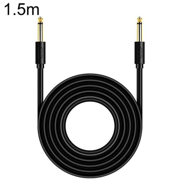 Smartte 1,5 m JINGHUA 6,5 mm uros–uros-audiokaapeli mikrofoni ja soittimi