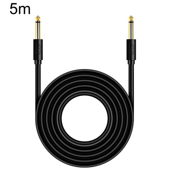 Smartte 5m JINGHUA 6,5 mm uros–uros-audiokaapeli mikrofoni ja soittimi